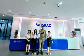 Mosrac welcomes the client from Sweden after the new factory opened