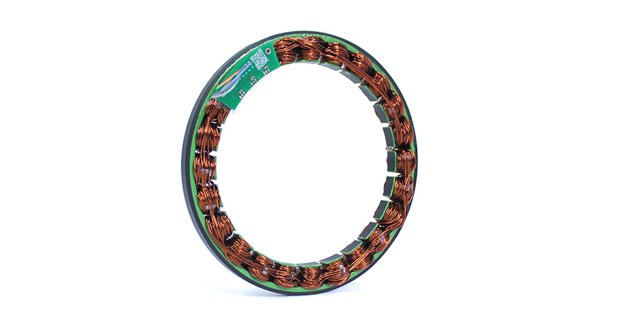 The stator of frameless motor U13020 with Hall sensor encoder.jpg