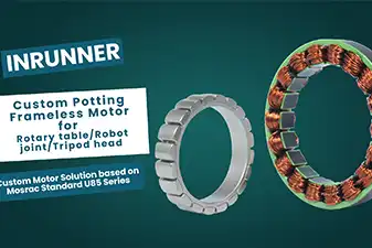 Case Study 4: Custom Potting Frameless Motor for Rotary Tabl