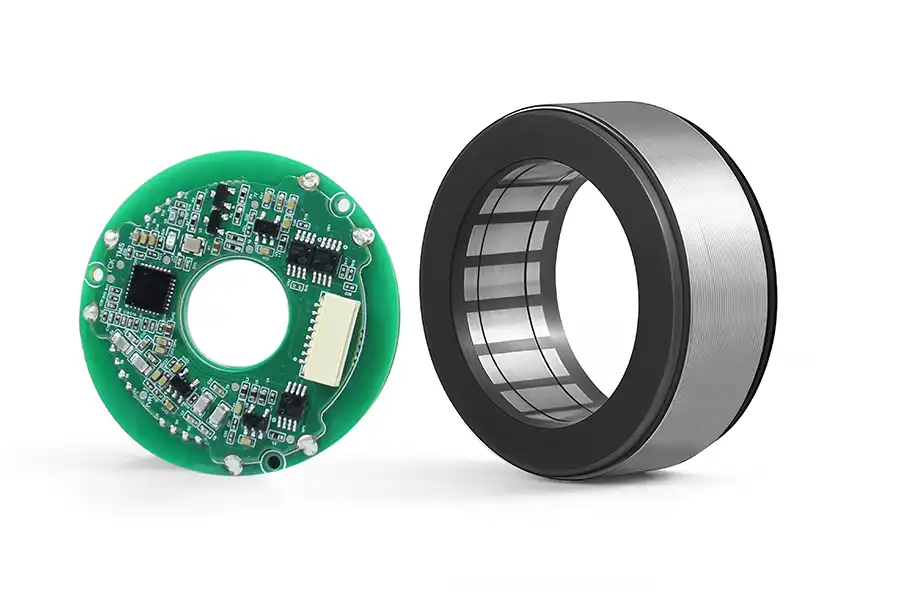 Frameless motor with magnetic encoder.webp