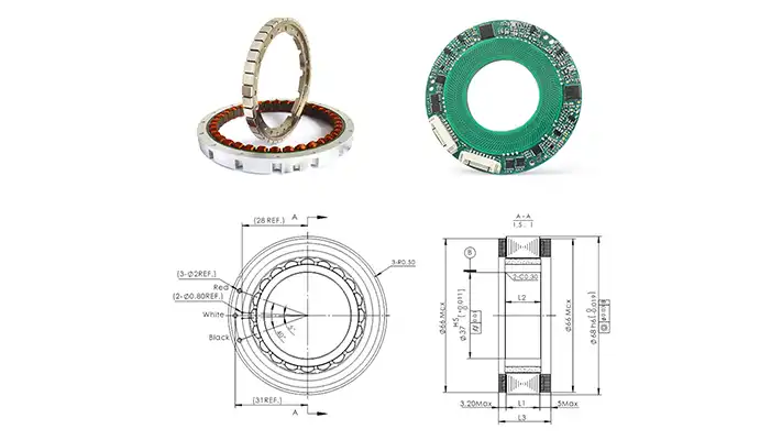 looking for standard or custom solutions of frameless motor