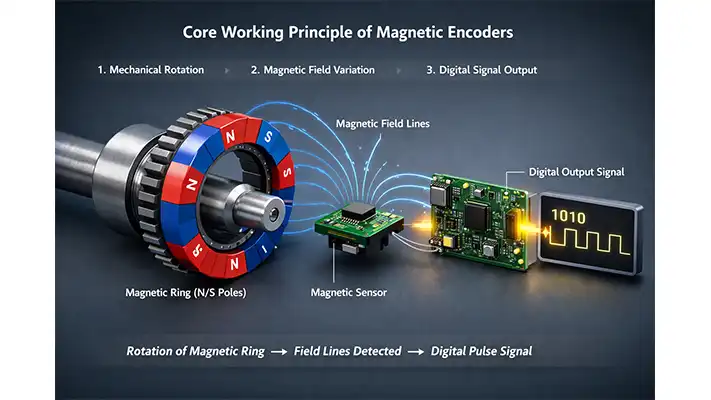 Core Working Principle of Magnetic Encoders.webp