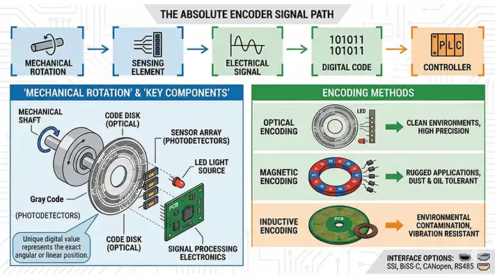 Core Working Principle - Absolute Encoders.webp