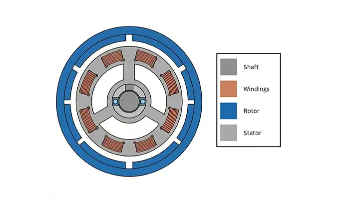 Schematic of an Outer Rotor Motor.webp