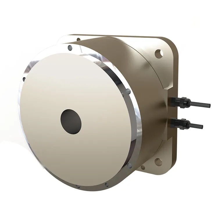 front view of the fe-112 series direct drive rotary motor 3d rendering front view of the fe-112 series direct drive rotary motor 3d rendering