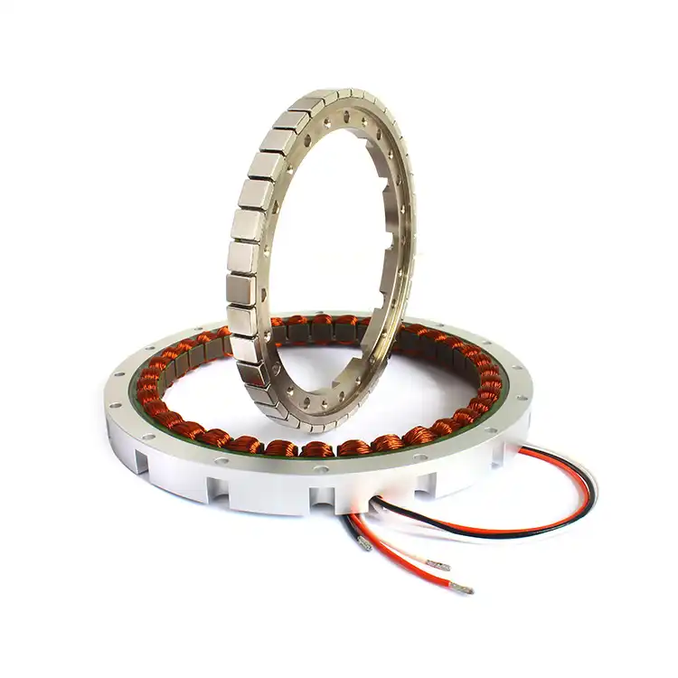 Frameless Brushless Direct Drive Torque Motors for Collaborative robot system